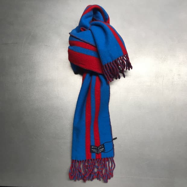 버버리 정품 메리노/캐시미어 머플러 