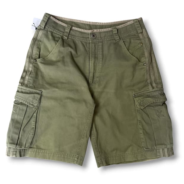 (32) 아디다스 자수포인트 카키 카코팬츠