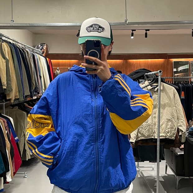 80's 아디다스 올드스쿨 점퍼   