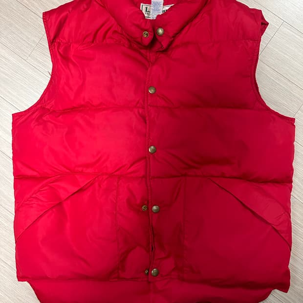 80~90s LLbean 다운베스트 
