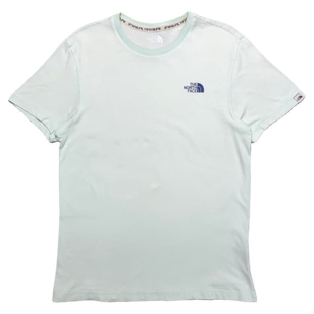 THE NORTH FACE 화이트 라벨 반팔 티셔츠 라임 L