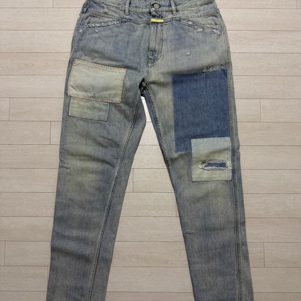 클로즈드 데미지 아이스데님