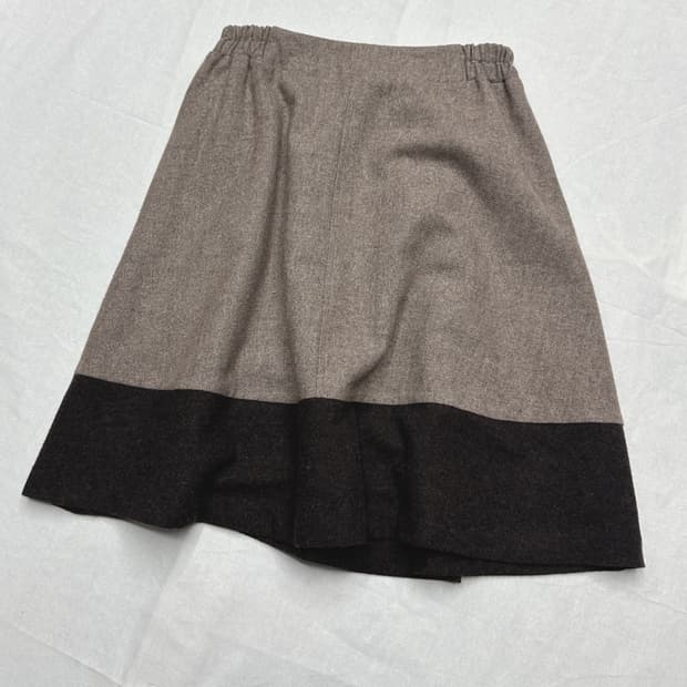 super hakka 울 스커트