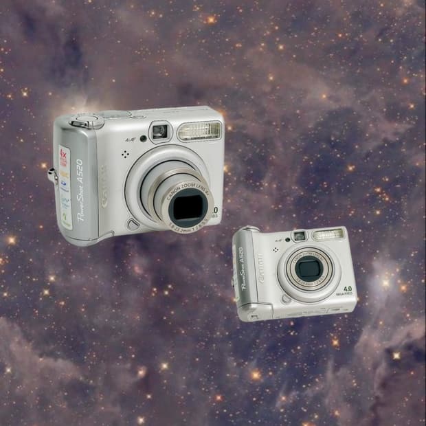 필카느낌!) 캐논 파워샷 a520 Powershot 빈티지 디카