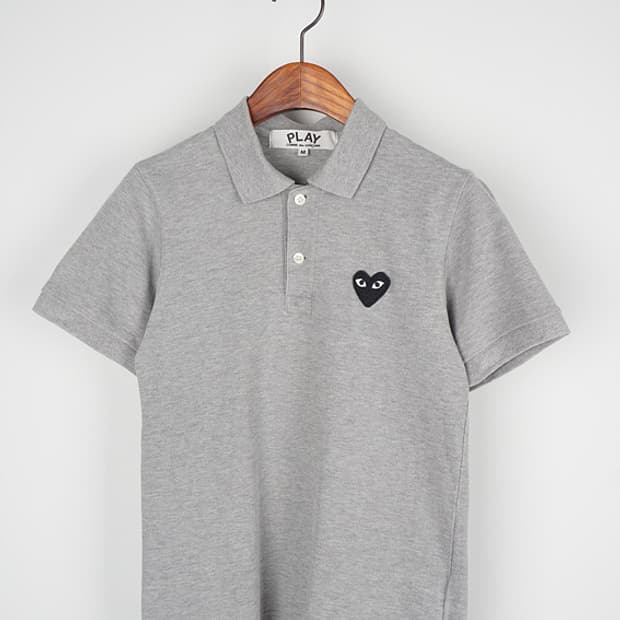 COMME DES GARCONS PLAY pique shirt