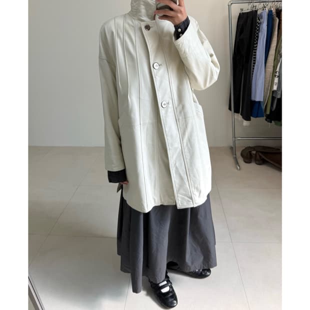 빈티지 양가죽 자켓