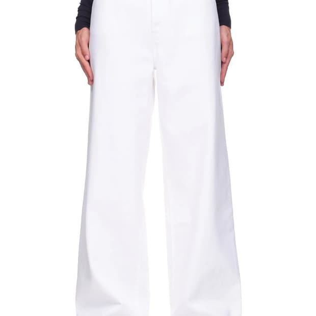 라프시몬스 마지막 시즌 와이드 데님 오프화이트 29