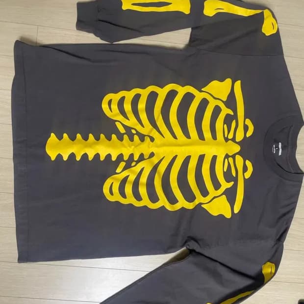 네이버후드 롱슬리브 차콜 L