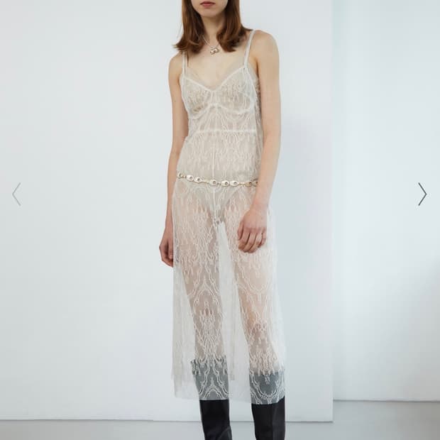 로우클래식 Lace Corset Dress (cream)