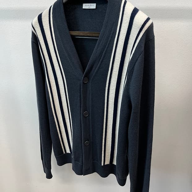 100) 산드로 울 가디건 
