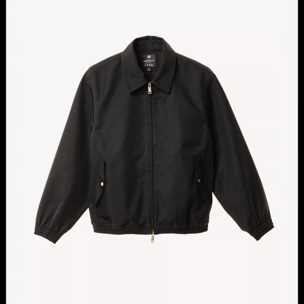 자라 윌리 차바리아 스트럭처 봄버 자켓