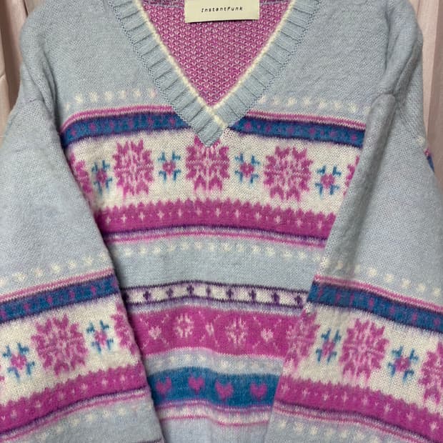 인스턴트펑크 노르딕 니트