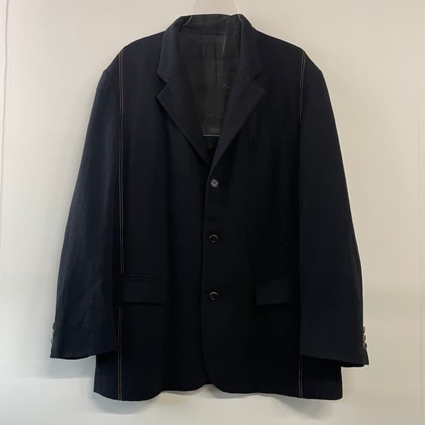 꼼데가르송옴므 스티치 블레이저 자켓