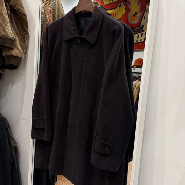 Guinness 빈티지 앙고라 맥코트 하프 코트