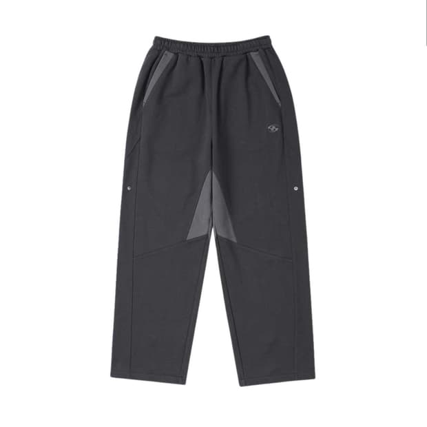 산산기어24ss 립 스웻팬츠 차콜