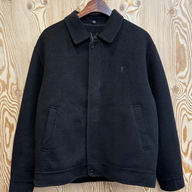 90s 입생로랑 캐시미어 블렌드 울 재킷