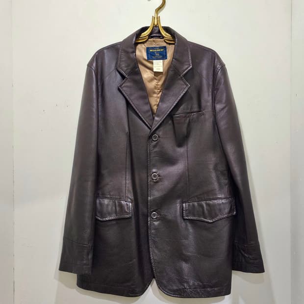 Woolrich 초코브라운 Pigskin 블레이저