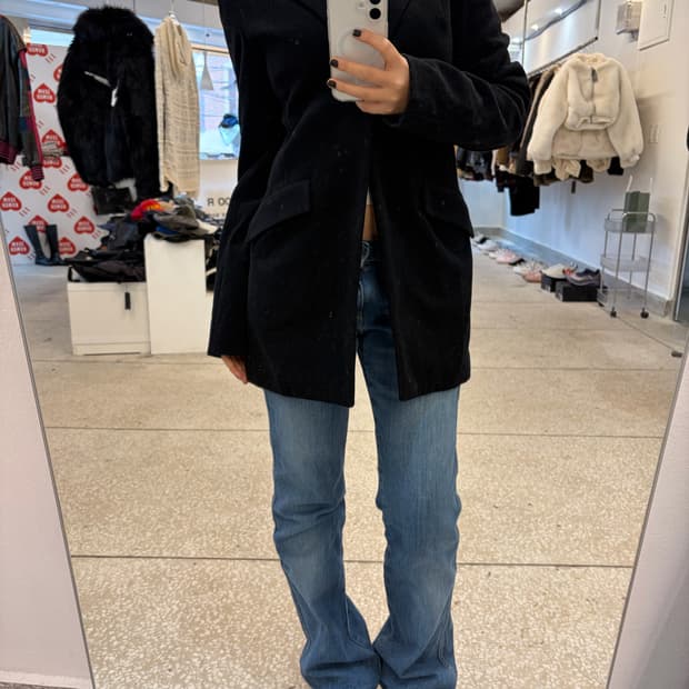 Y’s Yohji Yamamoto Classic Black Wool Ja