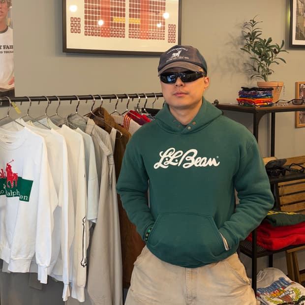 90’s Russell Athletic LL Bean Hood