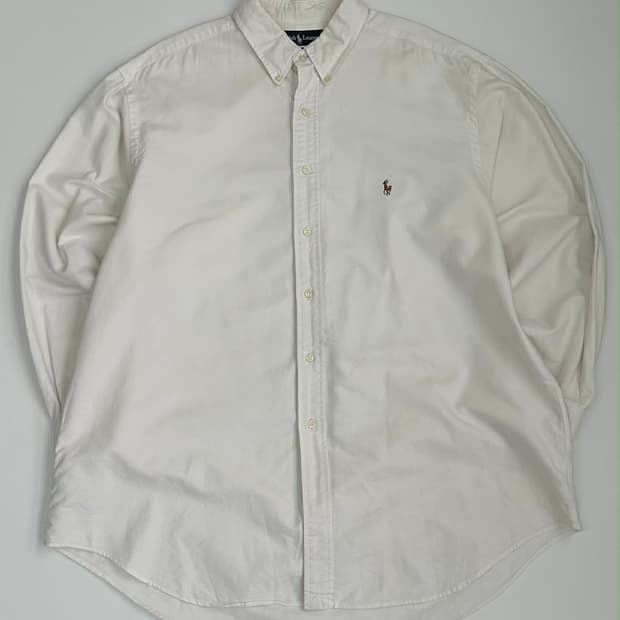 [XXL] 폴로 랄프로렌 야머스핏 화이트 셔츠