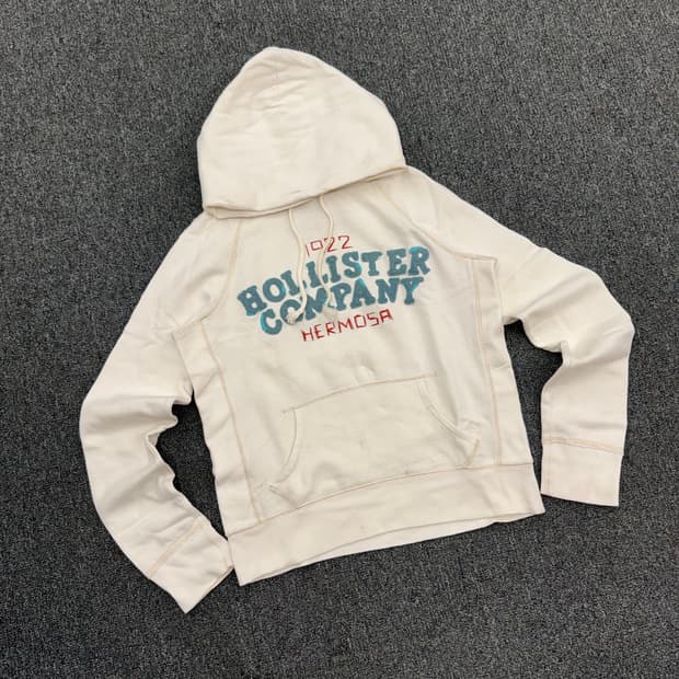 L)홀리스터 빈티지 여성 스티치 포인트 후드티