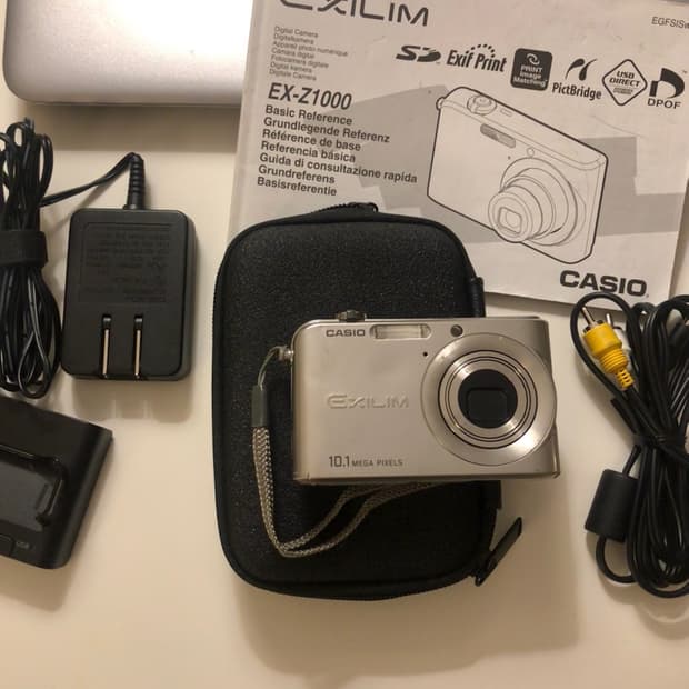 작례있음) 카시오 엑슬림 EX-Z1000