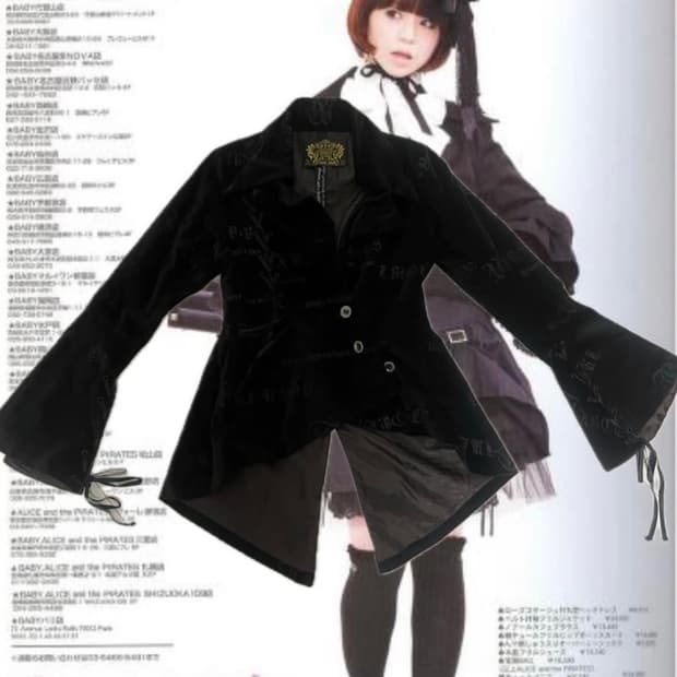 H.naoto 고스로리 자켓 펑크 