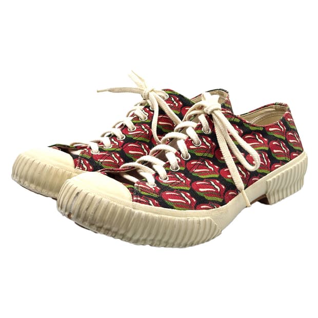  Rolling Stones Canvas Sneakers/ 270