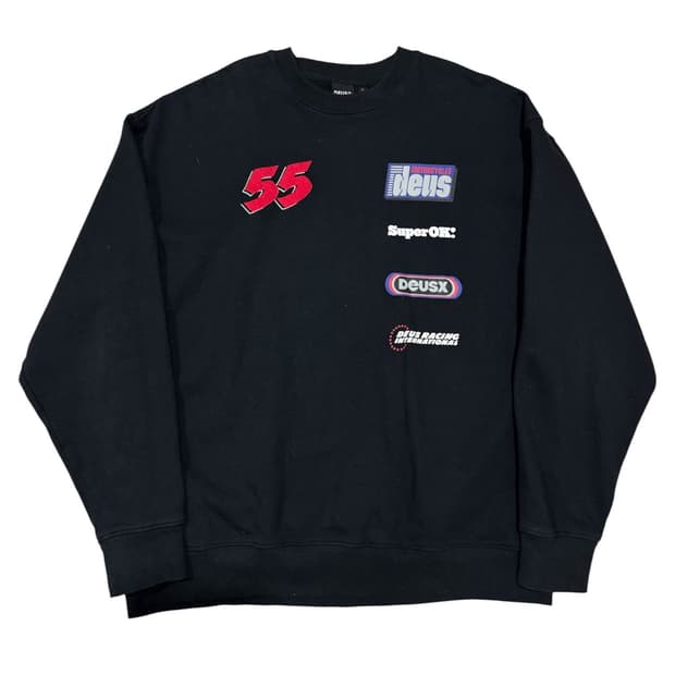 [L] 데우스 엑스마키나 모토 크루 맨투맨