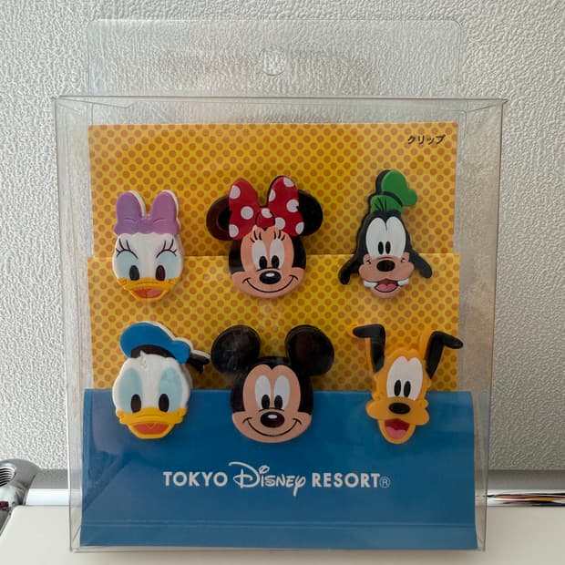 도쿄 디즈니 리조트 집게 세트
