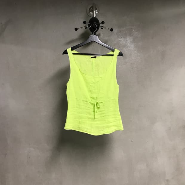 막스앤코 린넨 슬리브리스 탑 40(W)