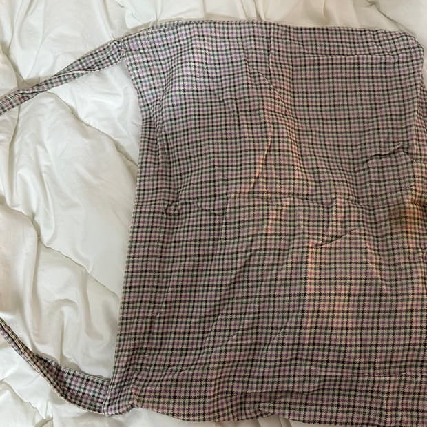 이미스 에코백 체크