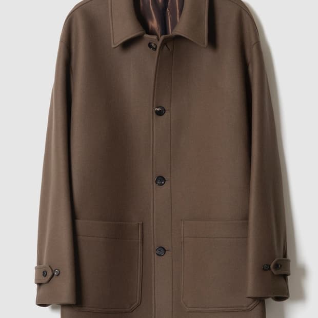 포커페이스 / 하프코트 브라운 / 50사이즈