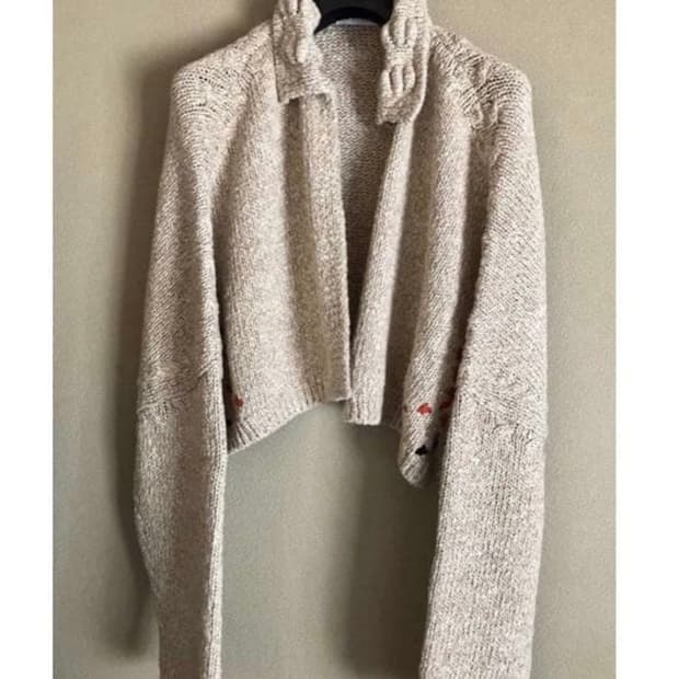 Jw anderson 크롭 가디건