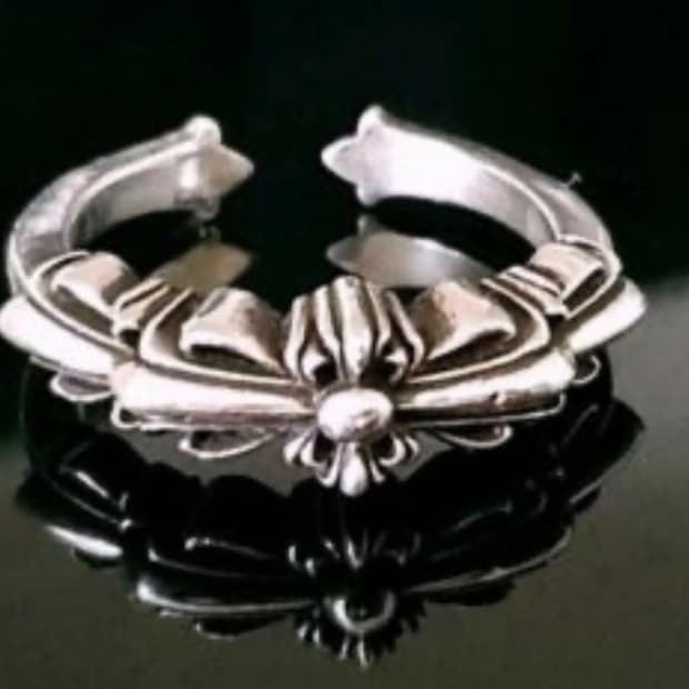 구매) 크롬하츠 베이비 더블 플로랄 반지