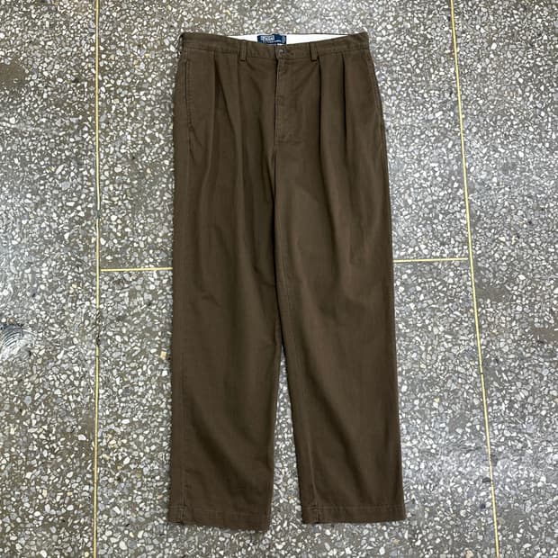 90s 폴로 랄프로렌 앤드류 치노 팬츠 36