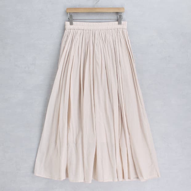 Samansa Mos2 sheer cotton skirt _ S4908