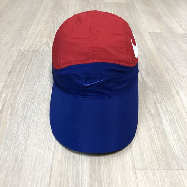 (OS) 나이키 NIKE NSW 에어 테일윈드 스우시 캡 블루 레드