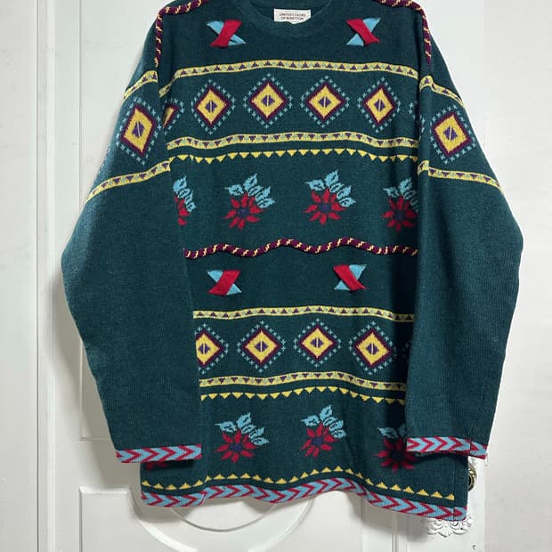 베네통 울 니트