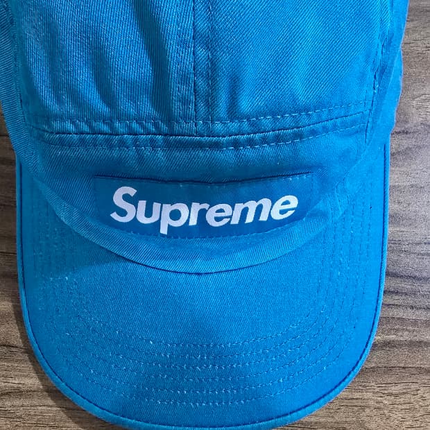 슈프림 워시드 치노 트윌 캠프캡 틸 22SS