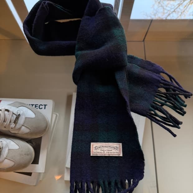 제임스 프링글 위버 램스울 머플러