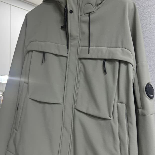 cp컴퍼니 렌즈 와펜 쉘 후드 자켓