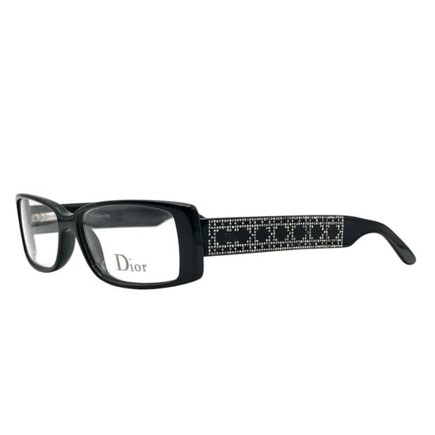 Christian Dior 디올 까나쥬 큐빅 뿔테안경