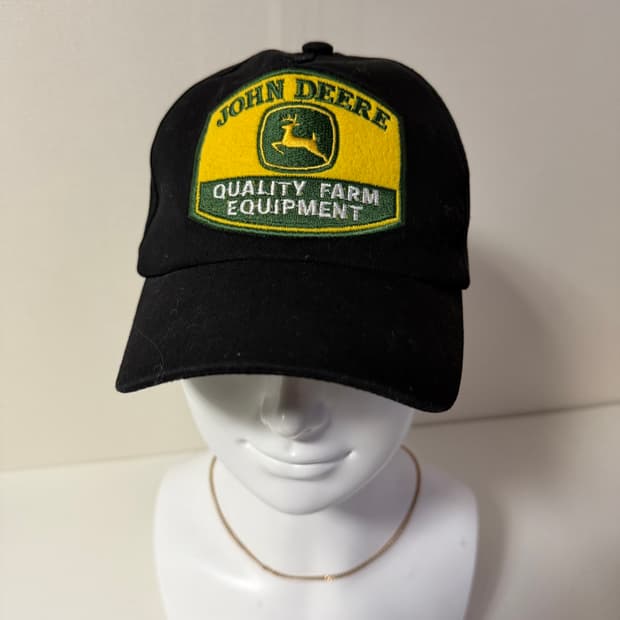 존디어 자수 로고 볼캡