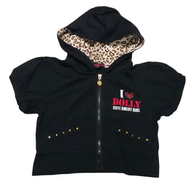 갸루 빈티지 후드집업 