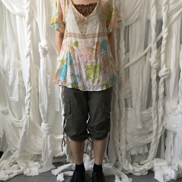 Ethnic mood blouse