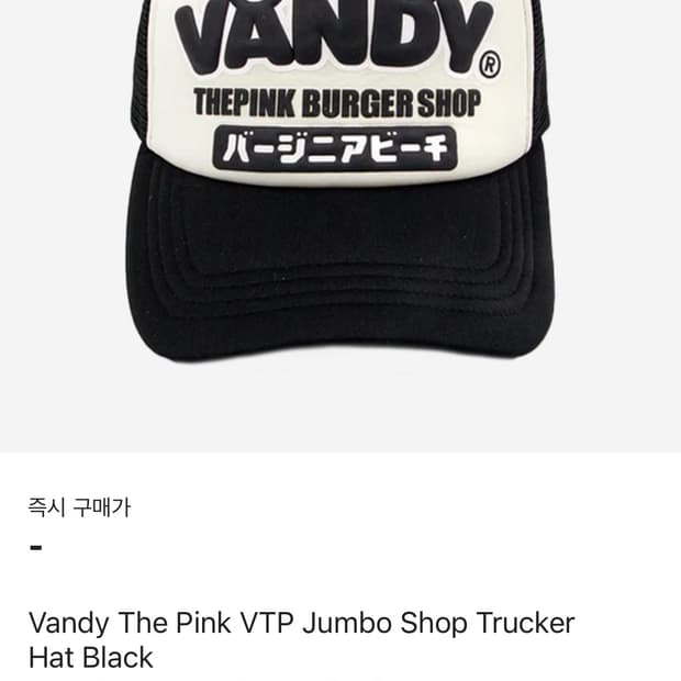 반디 더 핑크 트러커 햇