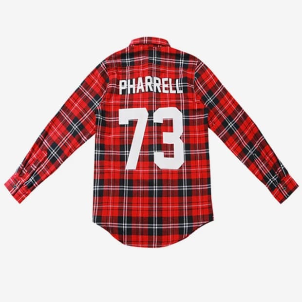 레스아티스트 레드 프란넬 셔츠 퍼렐73 (M사이즈)