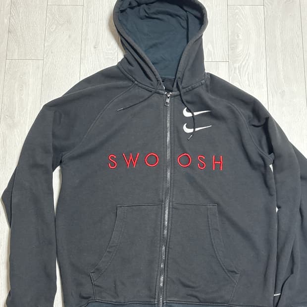 나이키 더블스우시 후드집업 자켓