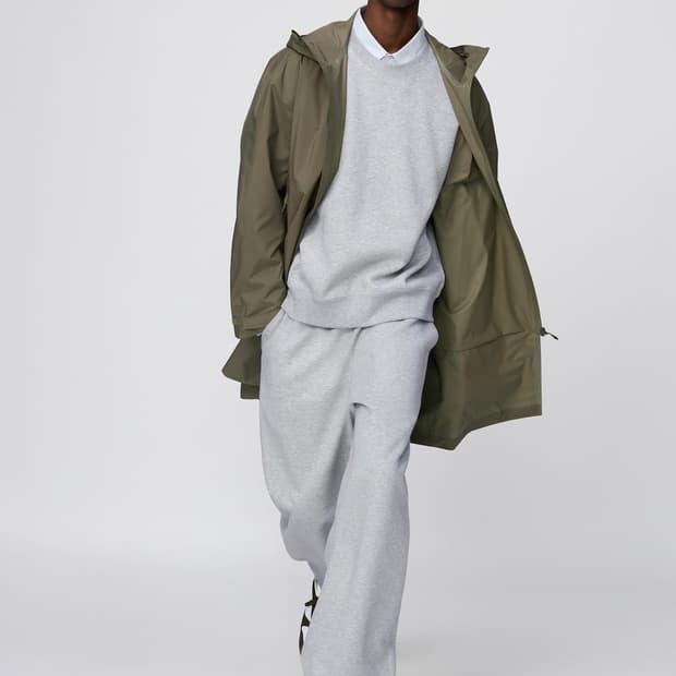 유니클로c 스웻팬츠 그레이 M